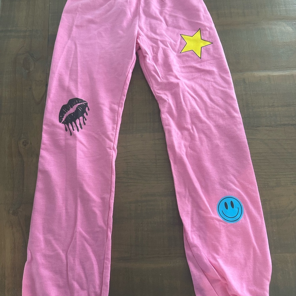 Lucy Bright Pink Jogger Pants